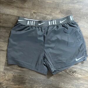Nike Charcoal Gray Sports Shorts